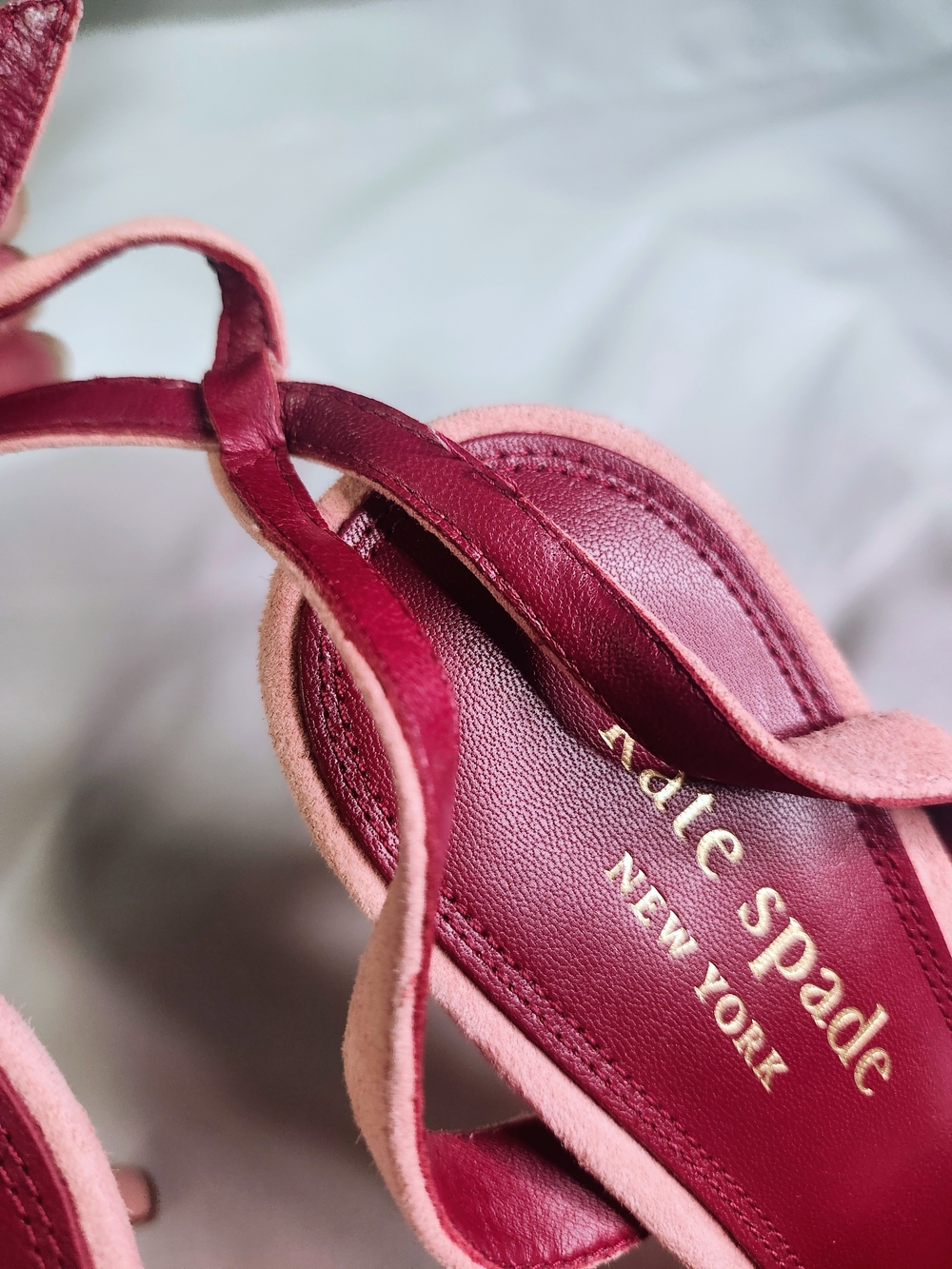 Kate Spade Pink Pom-Pom Pointed Toe Pumps - Picture 2 of 8